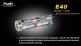 Фонарь Fenix E40 Cree XP-E R4 - Фонарь Fenix E40 Cree XP-E R4