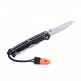 Нож Ganzo G7412P-WS черный - Нож Ganzo G7412P-WS черный