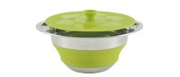 650124 OUTWELL кастрюля складная с крышкой Collaps Pot w/lid Green 2,5л