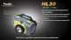 Налобный фонарь Fenix HL30 Cree XP-G (R5), черно-желтый - Налобный фонарь Fenix HL30 Cree XP-G (R5), черно-желтый