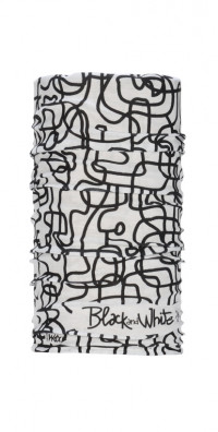 CoolWind 53/62 cm бандана 6105 black&white