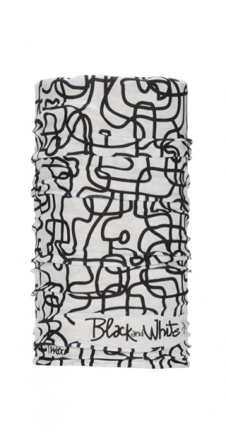 CoolWind 53/62 cm бандана 6105 black&white