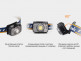 Налобный фонарь Fenix HL32Rb голубой - Налобный фонарь Fenix HL32Rb голубой