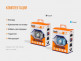 Налобный фонарь Fenix HL32Rb голубой - Налобный фонарь Fenix HL32Rb голубой