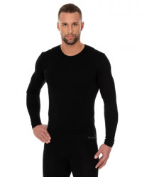 Футболка мужская длинный рукав T-SHIRT COMFORT COTTON, черный