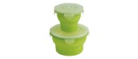 650245 OUTWELL набор складных контейнеров Collaps Food Box Set Blue - 2 круглых контейнера