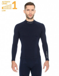 Мужская блуза длинный рукав EXTREME WOOL, т.синий