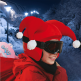 S070 Santa Claus нашлемник - S070 Santa Claus нашлемник