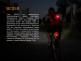 Велофара задняя Fenix BC05R - Велофара задняя Fenix BC05R
