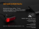Велофара задняя Fenix BC05R - Велофара задняя Fenix BC05R