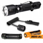 Набор: тактический фонарь Fenix TK15UE2016BKkit + ARB-L18-2600 + ARE-X1+ AER-02