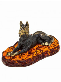 Фигурка "Овчарка лежачая" Фигурка "Овчарка лежачая"