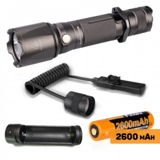Набор: тактический фонарь Fenix TK15UE2016GRkit + ARB-L18-2600 + ARE-X1+ AER-02