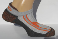 806 Invisible Rizo носки, 1- серый (M 36-40)