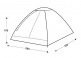 3016 MONODOME Fiber   палатка (2, зелёный) - 3016 MONODOME Fiber   палатка (2, зелёный)