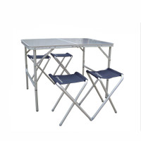3850 Tablle and chair set набор мебели складной (100х70х44/68 см)