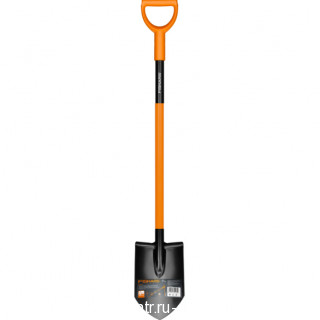 Лопата Fiskars Solid Plus сталь + пластик