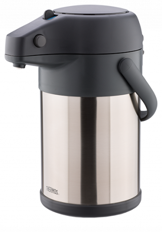 Термос с пневмонасосом Thermos TAH-3000, 3 л (цвет - сталь)