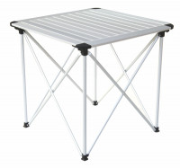 3861 Alu.Folding Round Table  стол скл. алюм (70Х70)