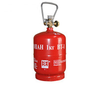 Баллон газовый польский LPG GZWM BT-1 - 2,4 л – 1 кг
