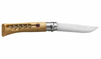 Нож складной Opinel №10 VRI Tradition Inox: The Experts со штопором