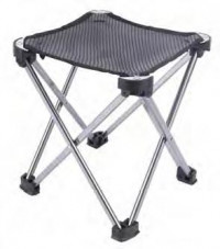 3918 Ultra-light  Alu.Folding Stool табурет скл. алюм (чёрный 20x20x23 см)