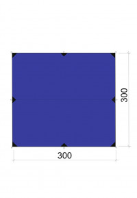 Туристический тент BASK CANOPY SILICONE 3x3
