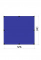Туристический тент BASK CANOPY SILICONE 3x3 - Туристический тент BASK CANOPY SILICONE 3x3