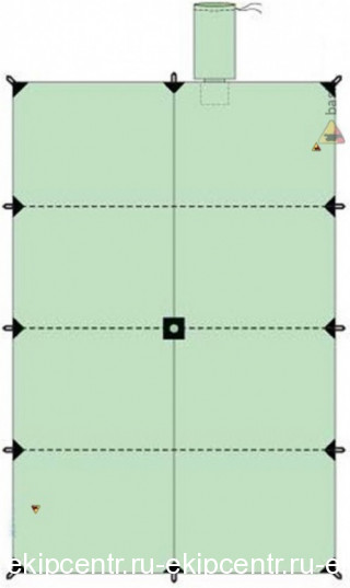 Туристический тент BASK CANOPY V3 3x4.5
