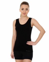 Майка женская классик широкая лямка COMFORT CAMISOLE, черная