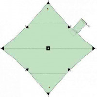 Туристический тент BASK CANOPY V3 4x4