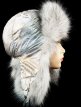 Шапка ушанка женская, Плащёвка Золотой рисунок, мех Песец - Shapka_ushanka_jenskaya_plashevka_Zolotoy_risunok_meh_Pesec.jpg