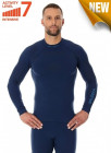 Мужкая футболка длинный рукав THERMO Nilit Heat, синий
