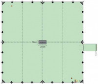 Туристический тент BASK CANOPY V3 6x6