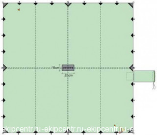 Туристический тент BASK CANOPY V3 6x6