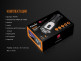 Фонарь Fenix TK72R - Фонарь Fenix TK72R