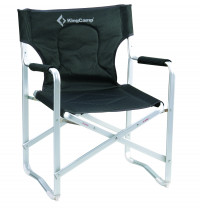 3811 Delux Director chair   кресло скл. алюм (63Х53Х84)
