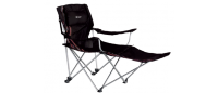 470072 Outwell кресло до 125кг с подножием Windsor Hills Black