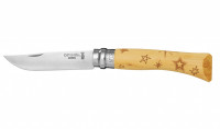 Нож складной Opinel №7 VRI Nature-Stars (звезды)