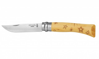 Нож складной Opinel №7 VRI Nature-Stars (звезды)