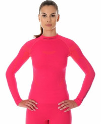 Женская футболка длинный рукав THERMO Nilit Heat, малиновый