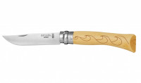 Нож складной Opinel №7 VRI Nature-Waves (волны)