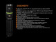 Фонарь Fenix UC30 XP-L HI - Фонарь Fenix UC30 XP-L HI