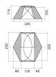 Палатка BASK SHARK FIN 2 - Палатка BASK SHARK FIN 2
