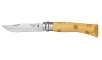 Нож складной Opinel №7 VRI Nature-Snow (снежинки)