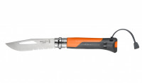 Нож складной Opinel №8 VRI  OUTDOOR Orange