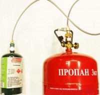 Переходник для заправки пропановых баллонов Coleman, epi-gas или MAPP