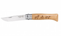 Нож складной Opinel №8 VRI Animalia Dog (собака)