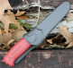 Нож Morakniv Basic углеродистая сталь, пласт. ручка (красный), 12147 - Нож Morakniv Basic углеродистая сталь, пласт. ручка (красный), 12147