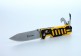 Нож Ganzo G735 черно-желтый - Нож Ganzo G735 черно-желтый